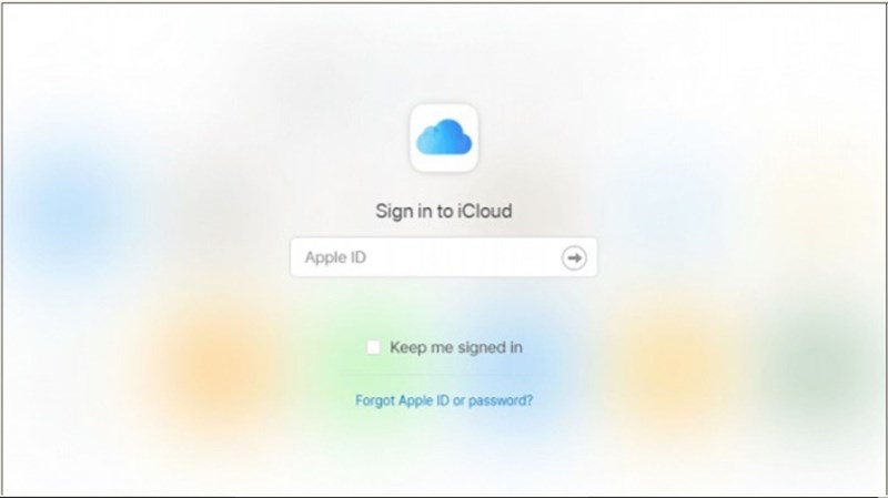 Đăng nhập ID Apple của mình