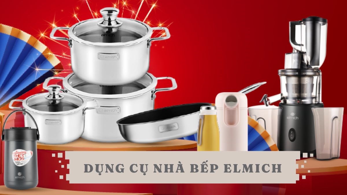 Top dụng cụ nhà bếp Elmich chính hãng