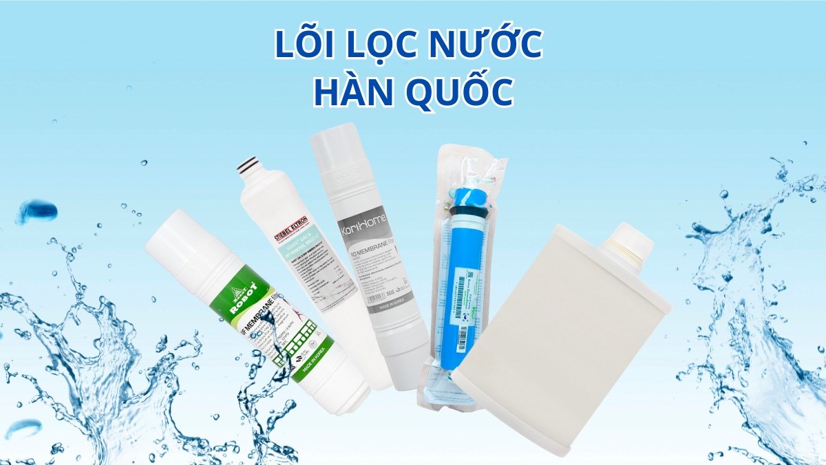 Top lõi lọc nước Hàn Quốc