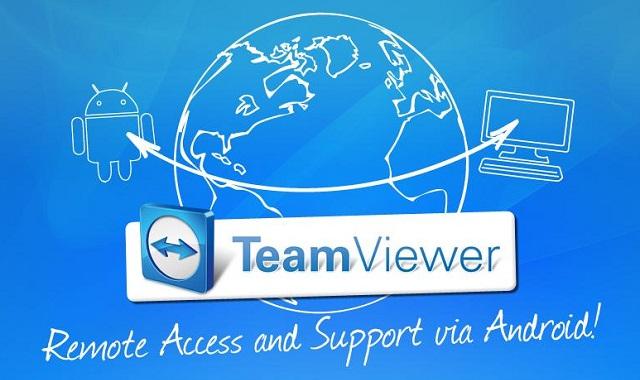 Điều khiển máy tính bằng teamviewer trên thiết bị Android