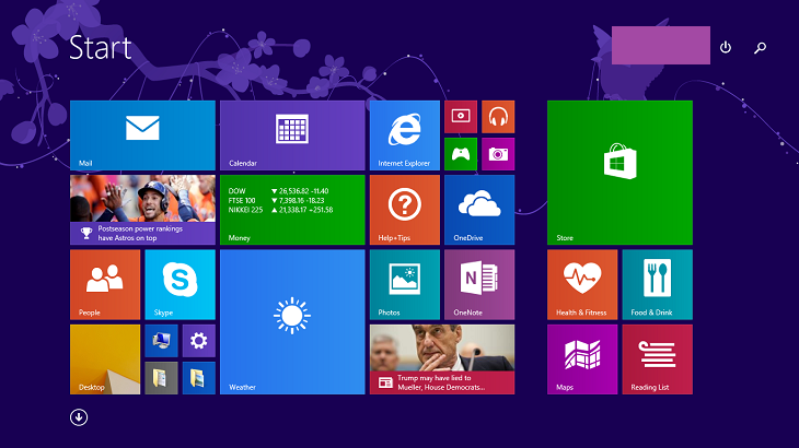 Windows 8/8.1 khi khởi động sẽ xuất hiện màn hình Start thay cho màn hình Desktop ngày trước