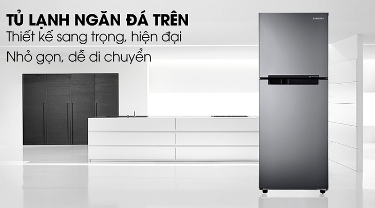 Tủ lạnh Samsung Inverter 208 lít RT19M300BGS/SV