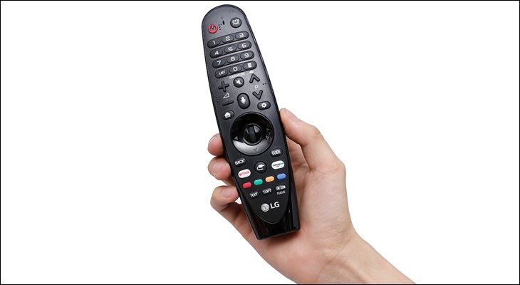 Magic remote của Smart tivi LG 2018