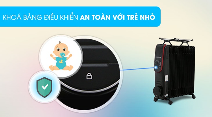 Những ưu điểm vượt trội của quạt sưởi dầu