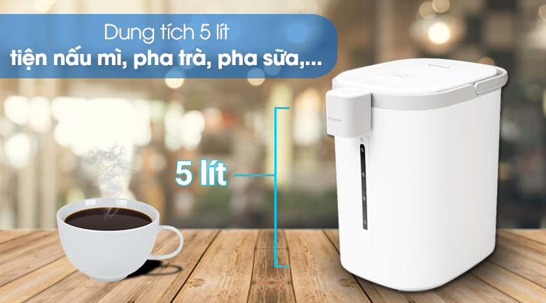 Chọn bình thủy điện có dung tích từ 3 lít trở lên