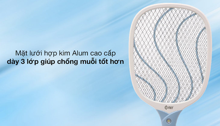 Vợt muỗi điện bảo vệ sức khoẻ cho gia đình