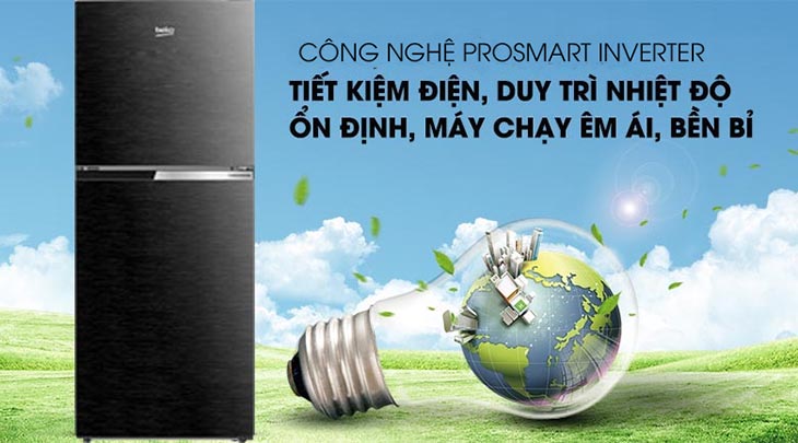 Tủ lạnh Beko có công nghệ Prosmart Inverter tiết kiệm điện