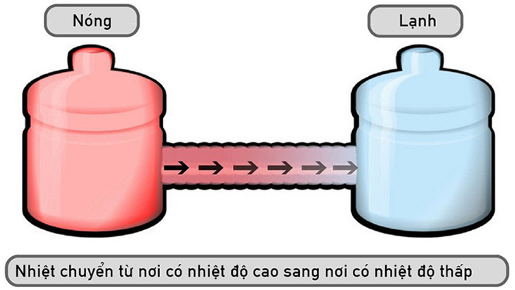 Nguyên lý trao đổi nhiệt với môi trường của các sự vật