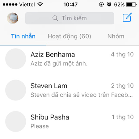 Cách đăng nhập nhiều tài khoản Facebook Messenger trên điện thoại