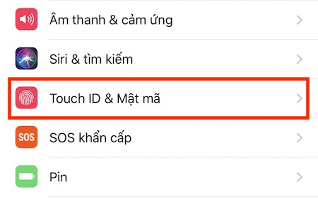 Hướng dẫn sử dụng vân tay để tải ứng dụng trên iPhone