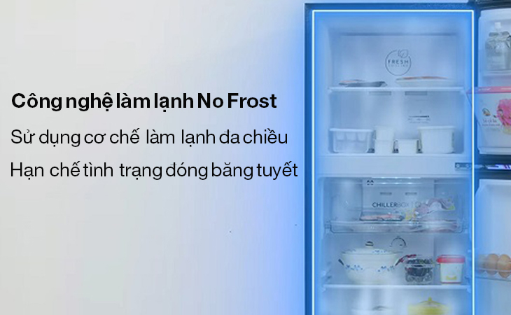 Công nghệ làm lạnh No Frost trên tủ lạnh Aqua 
