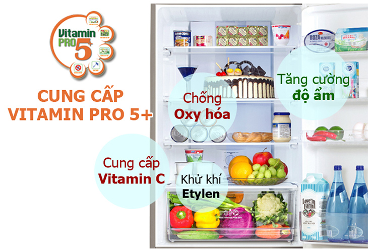 Chức năng Vitamin Pro 5+/Vitamin C