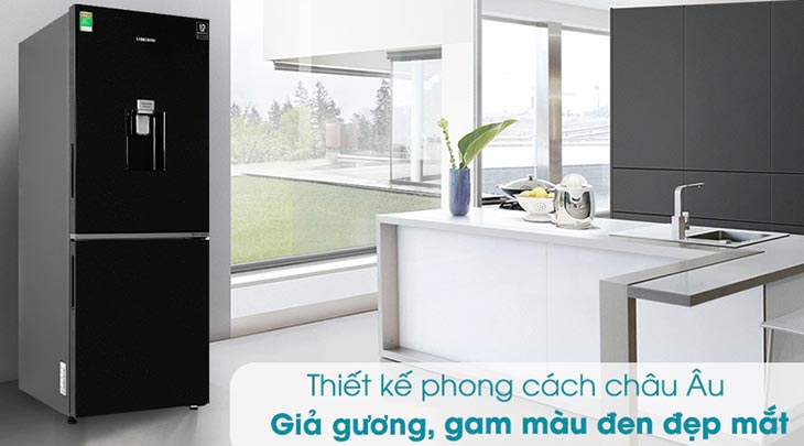 Tủ lạnh Samsung có kiểu dáng đẳng cấp, thời thượng mang phong cách Châu Âu