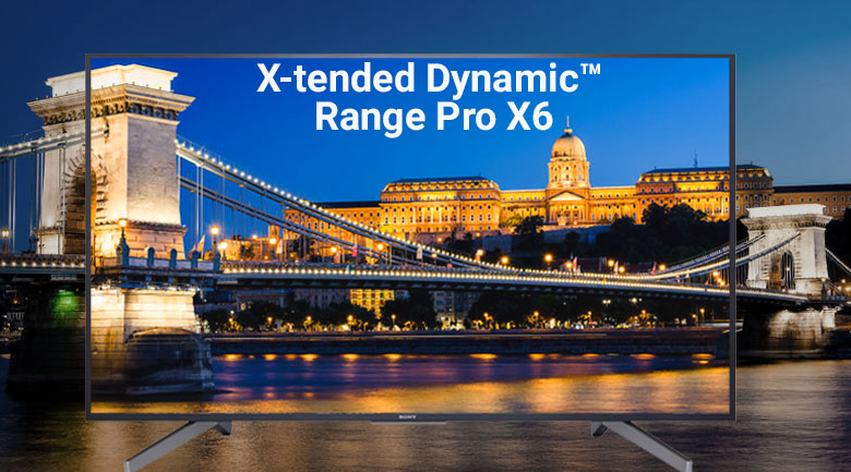 Công nghệ X-tended Dynamic Range Pro™ X6 trên tivi Sony 2018