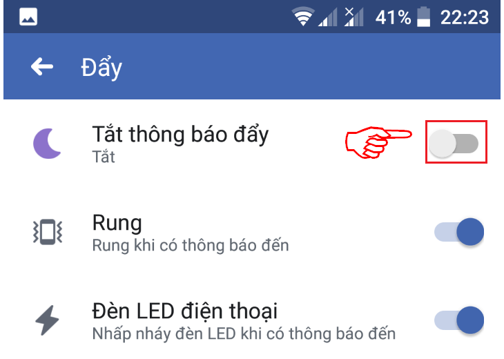 Hướng dẫn cách tắt thông báo facebook trên điện thoại, laptop tiết kiệm pin tối đa