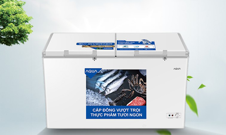 Tủ đông AQUA Inverter 319 lít AQF-C4201E