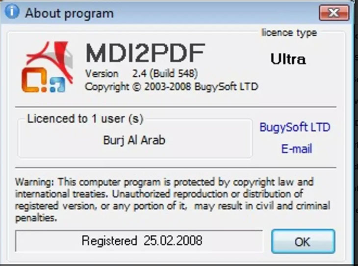 MDI2PDF Converter