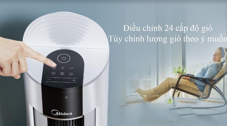 Quạt điều hòa Midea AC120-18AR