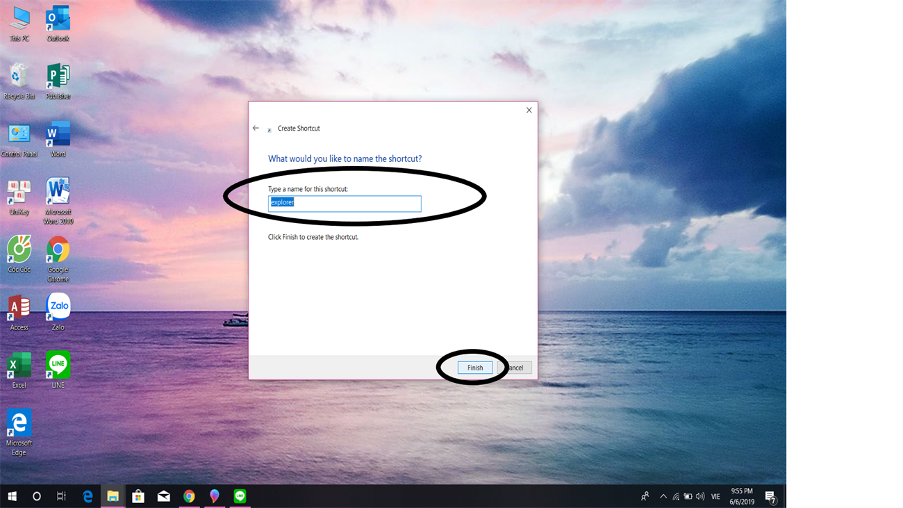 Ghim thư mục vào Taskbar