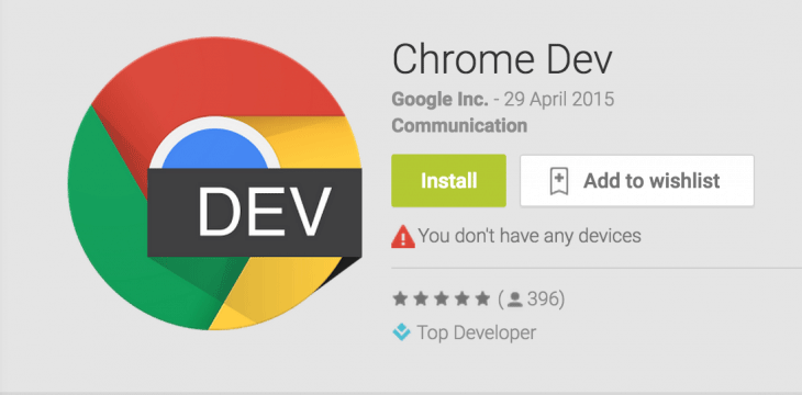 Chrome Dev