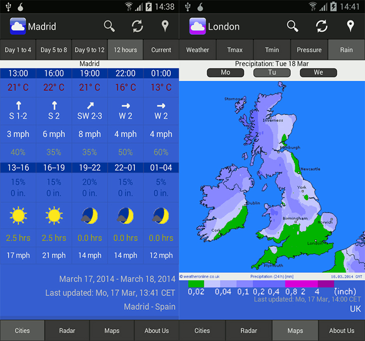 weatheronline.co.uk