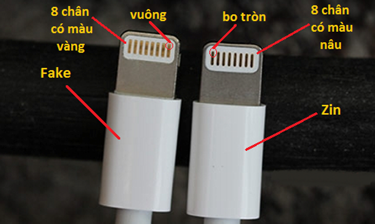 Sự khác biệt giữ đầu cáp