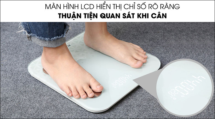 Cân thông minh Kalite KL-150 giúp theo dõi sức khỏe mọi người trong gia đình