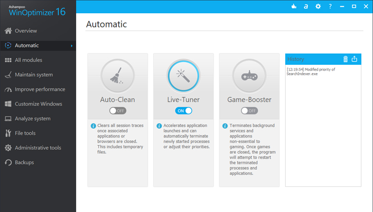 Ashampoo WinOptimizer