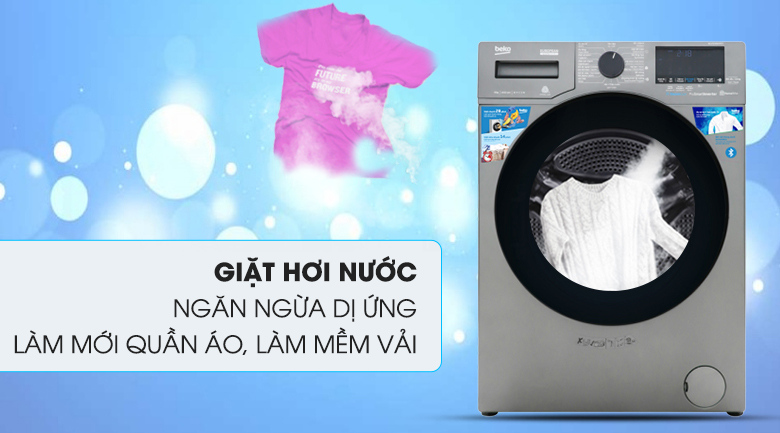 Công nghệ giặt hơi nước Steamcure