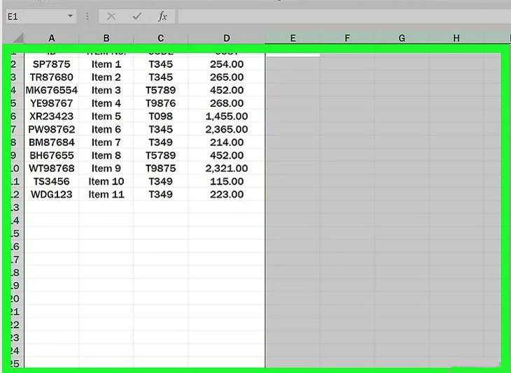 Giữ tổ hợp phím Ctrl+⇧ Shift+→