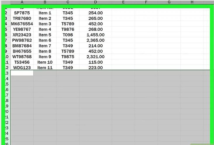 Giữ tổ hợp phím Ctrl+⇧ Shift+↓