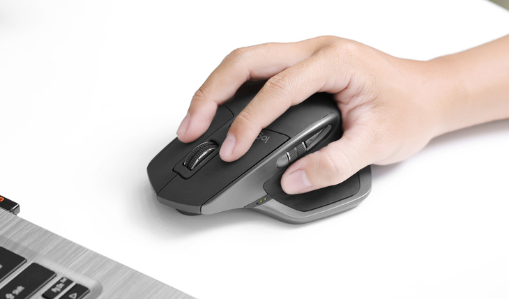 Thời lượng pin lên đến 70 ngày - Chuột không dây Logitech MX Master 2S Đen