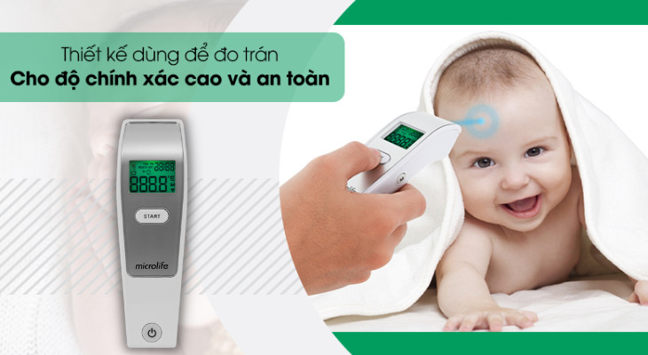 Nhiệt kế điện tử hồng ngoại Microlife FR1MF1