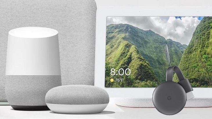 Nếu bạn muốn kết nối qua tính năng ChromeCast thì bạn nên chọn Google Home