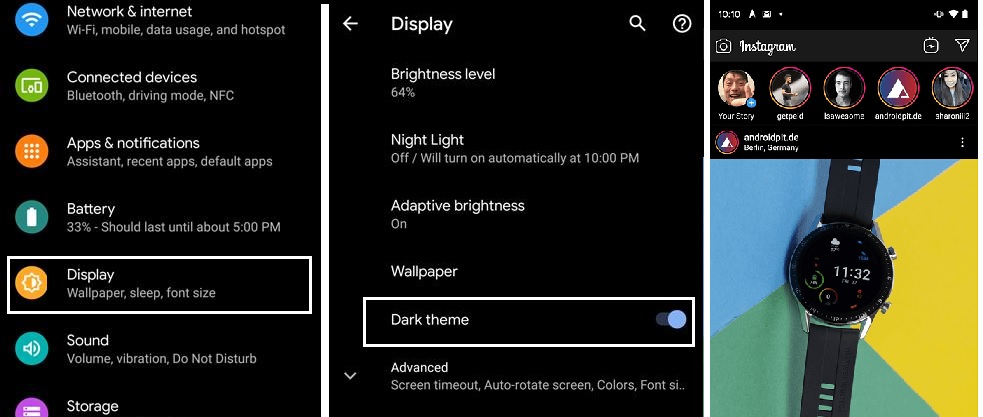 Hướng dẫn cách bật Dark mode trên Instagram cho Android