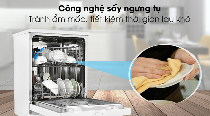 Chức năng sấy máy rửa chén