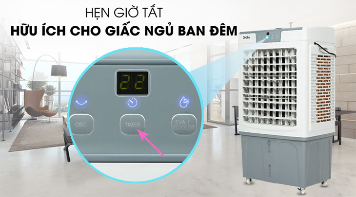 Chức năng hẹn giờ tắt hữu ích cho giấc ngủ ban đêm