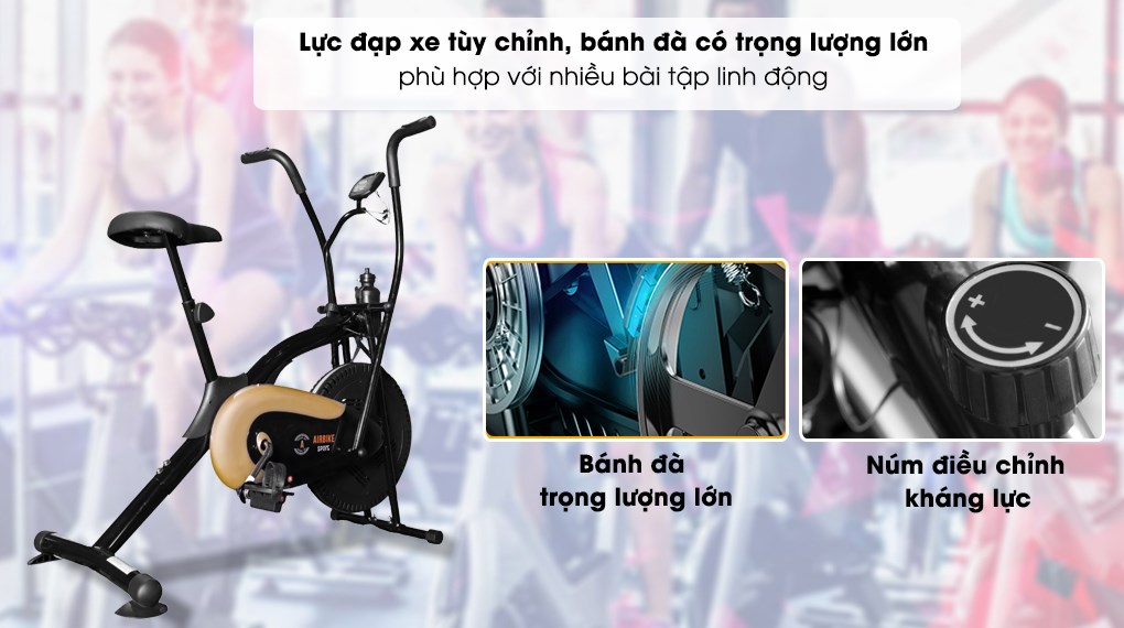 Xe Đạp Tập Thể Dục AirBike Sport MK299 