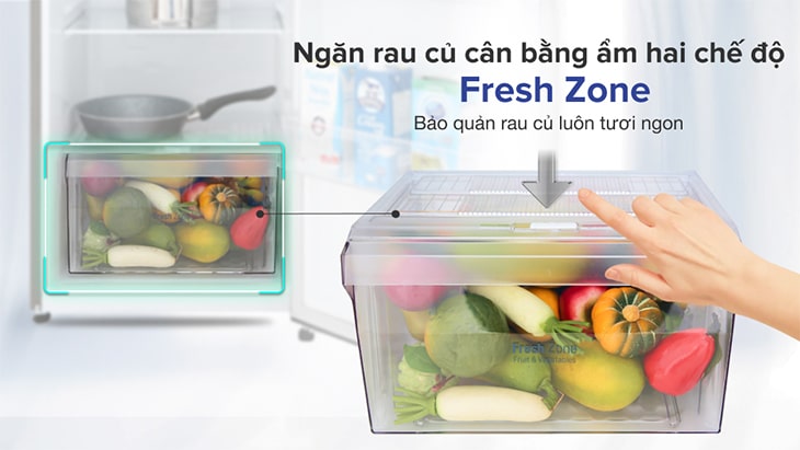 Ngăn Fesh Zone - tủ lạnh LG