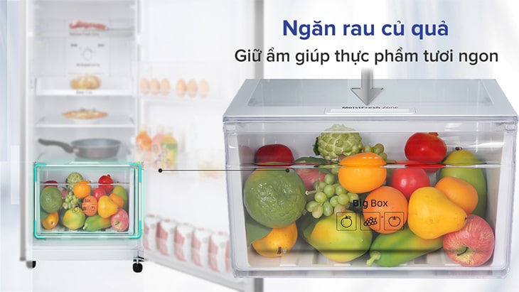 Ngăn BigBox - tủ lạnh SamSung
