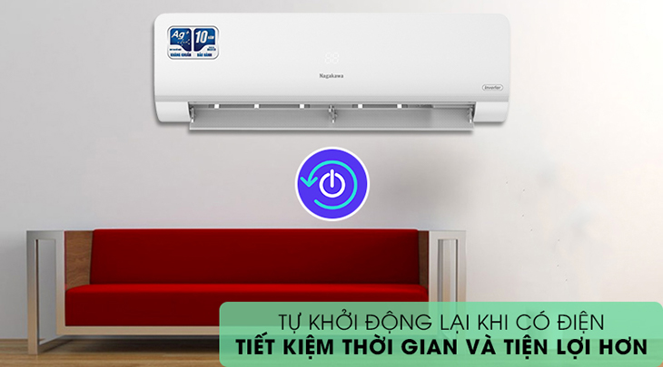 Những công nghệ và tiện ích nổi bật trên máy lạnh Nagakawa