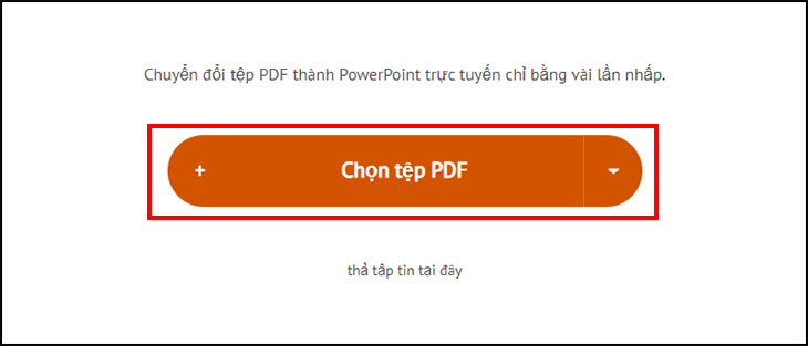 Bước 2: Nhấn chọn tệp pdf