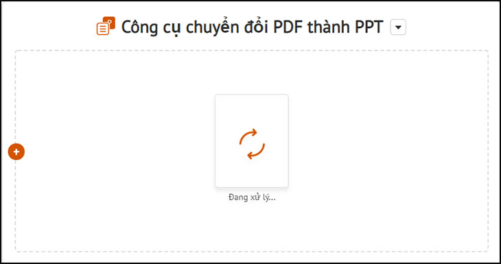 Bước 4: File sẽ tự động tải và chuyển đổi