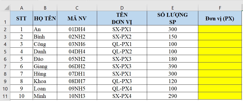 Dùng hàm SEARCH kết hợp hàm MID để trả về văn bản