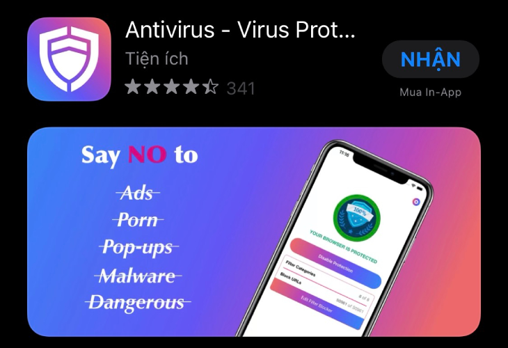 Antivirus là ứng dụng thông minh giúp bạn duyệt Internet nhanh hơn và an toàn hơn