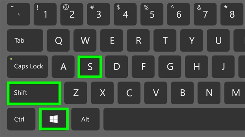 Bạn hãy sử dụng tổ hợp phím Windows + shift + S, nhấp chuột để bắt đầu và nhả chuột để kết thúc 