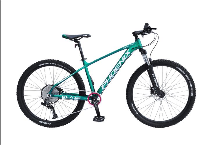 Xe Đạp Địa Hình MTB Phoenix BLAZE 27.5 inch có bộ bánh xe dày dặn và cứng cáp