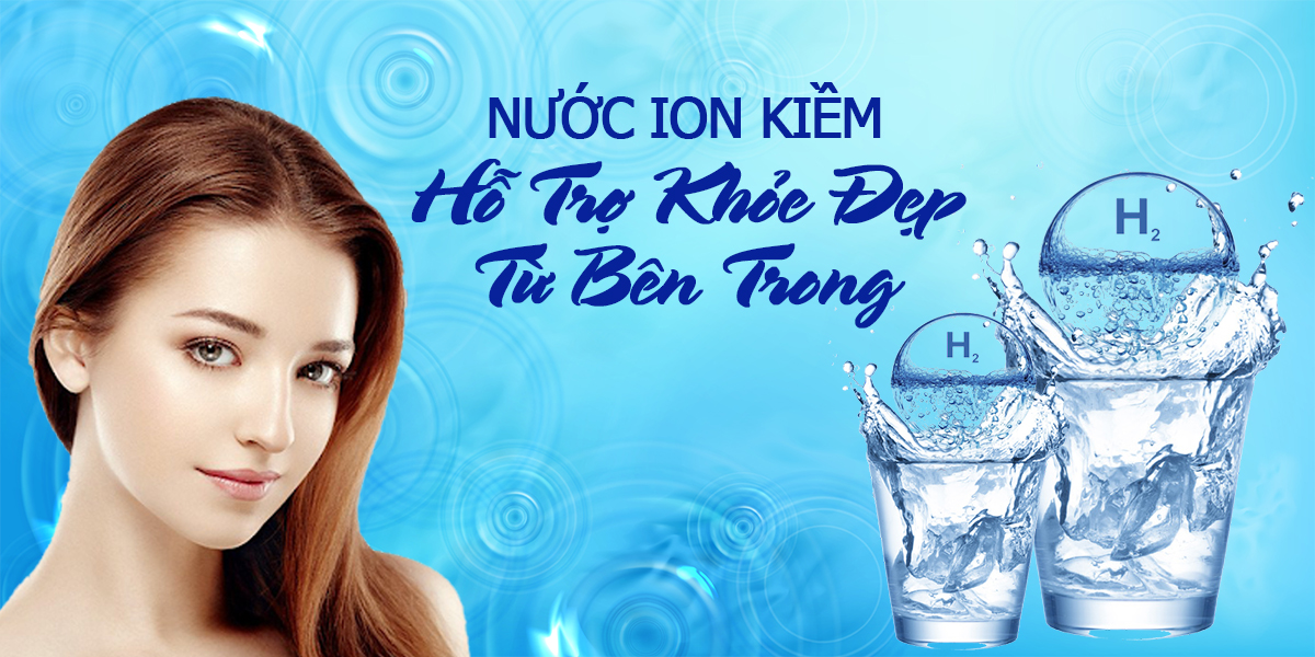 Bạn nên uống nước ion kiềm mỗi ngày có độ pH từ 8.5 - 9.5 để làm đẹp da từ bên trong