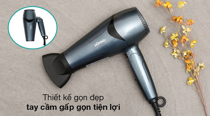 Máy sấy tóc Hommy RCE-8955 là một món quà mang tính thiết thực cao, chắc chắn sẽ khiến người dùng hài lòng