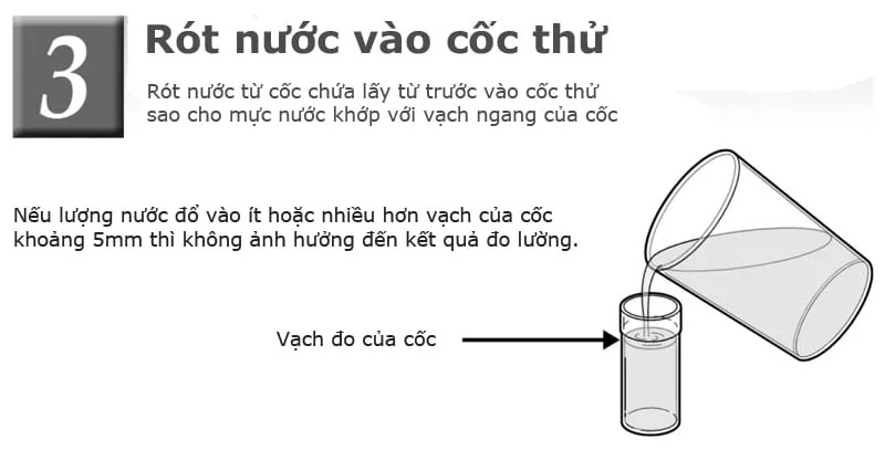 Cách test các chỉ số nước ion kiềm